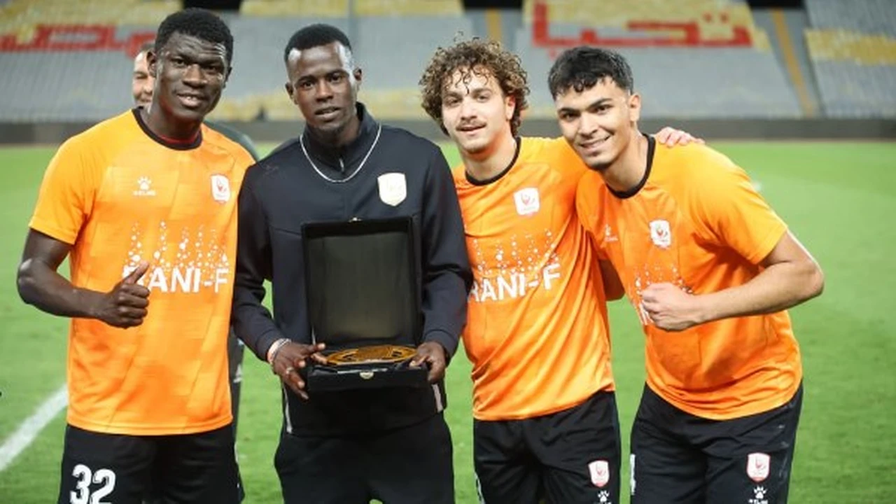 بابا كار نداي أفضل لاعب في لقاء فاركو وغزل المحلة